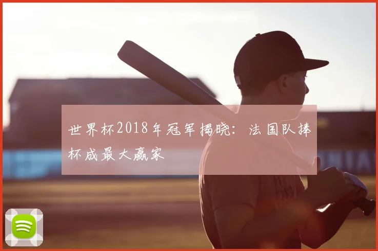 世界杯2018年冠军揭晓：法国队捧杯成最大赢家